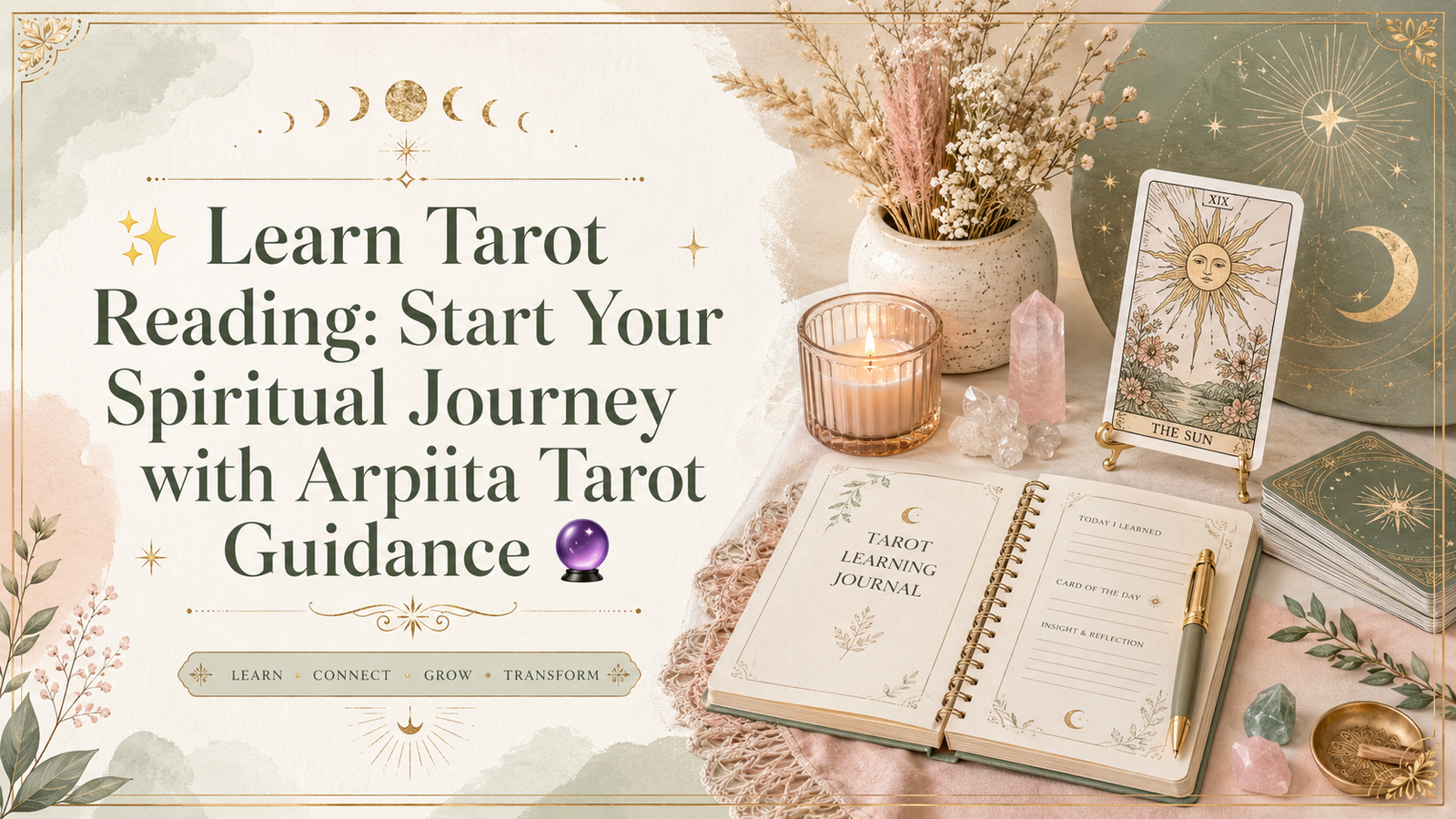 ✨ Learn Tarot Reading: Start Your Spiritual Journey with Arpiita Tarot Guidance 🔮