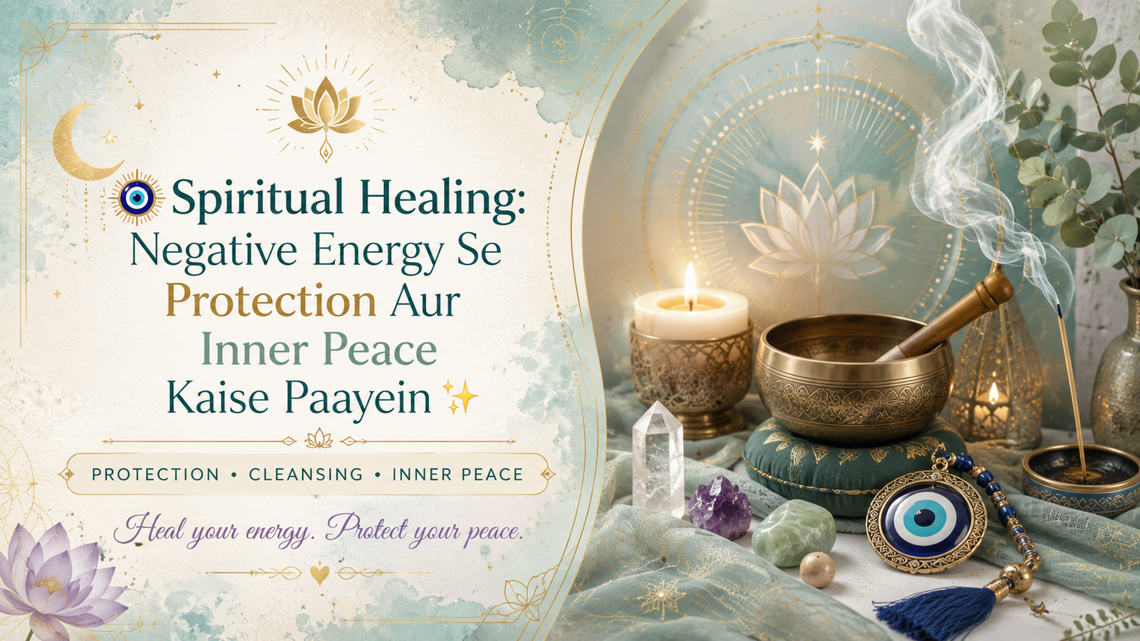 🪬 Spiritual Healing: Negative Energy Se Protection Aur Inner Peace Kaise Paayein ✨