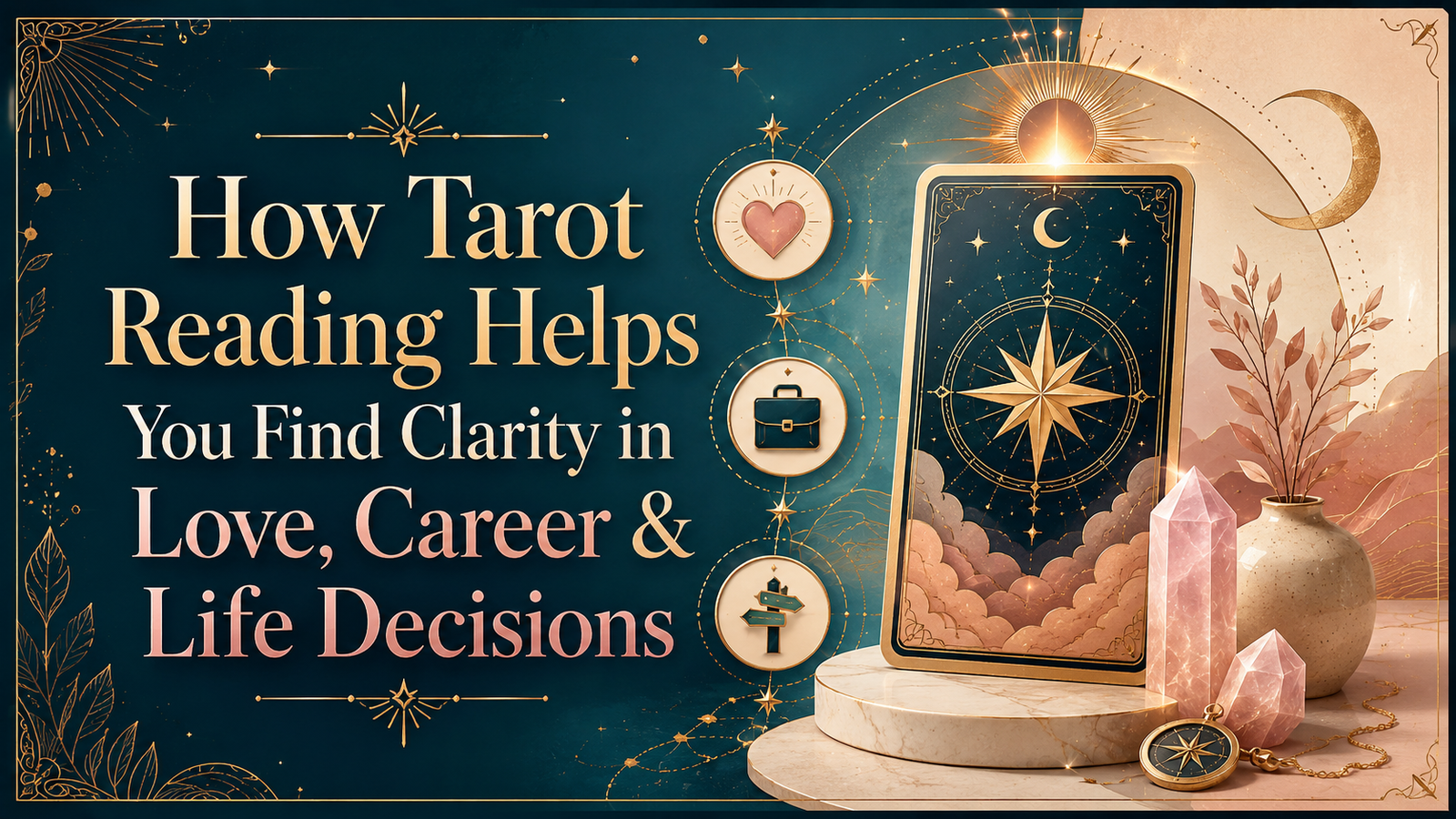 How Tarot Reading Helps You Find Clarity in Love, Career & Life Decisions