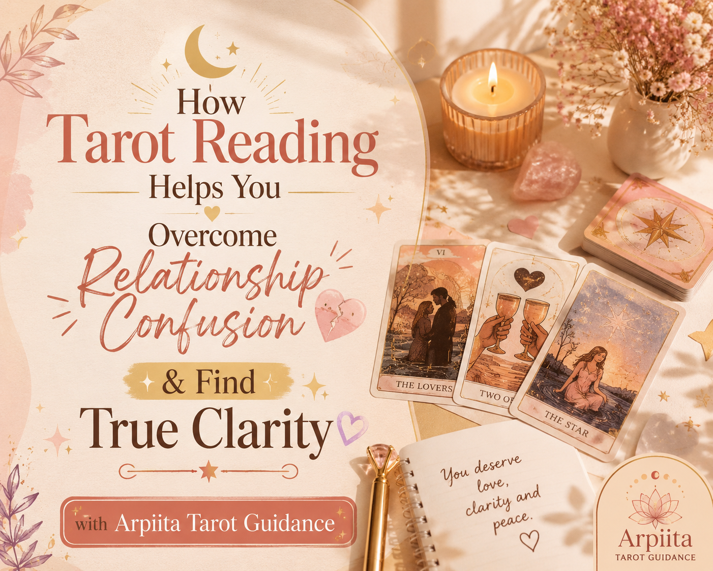 🌙 How Tarot Reading Helps You Overcome Relationship Confusion & Find True Clarity 💜
