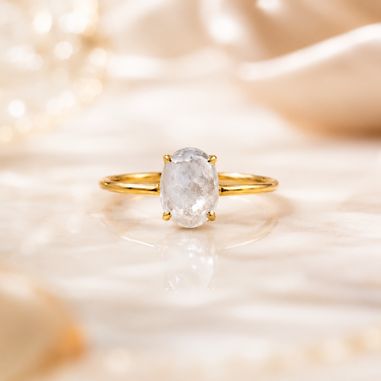 Clear Quartz Ring