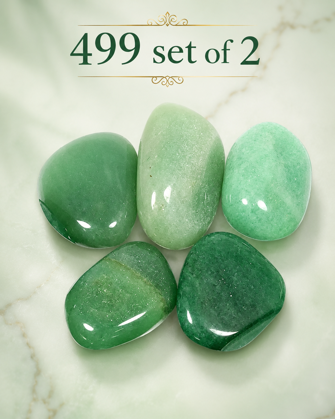 Green Aventurine Tumbles