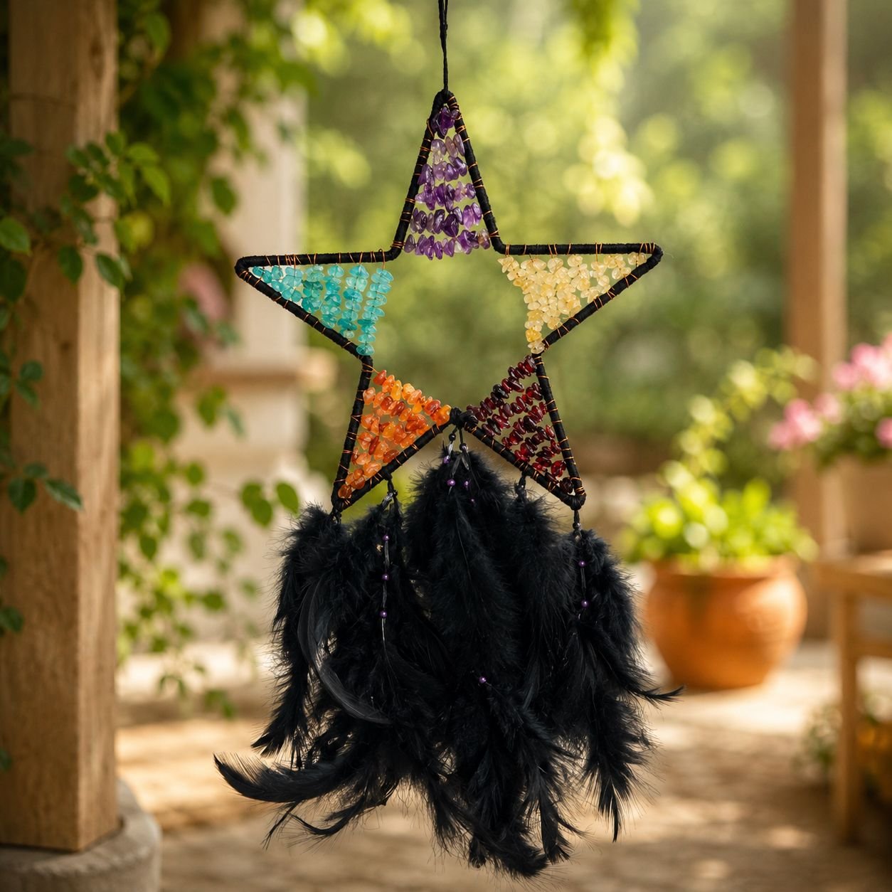 Star Fader Crystal  Hanging