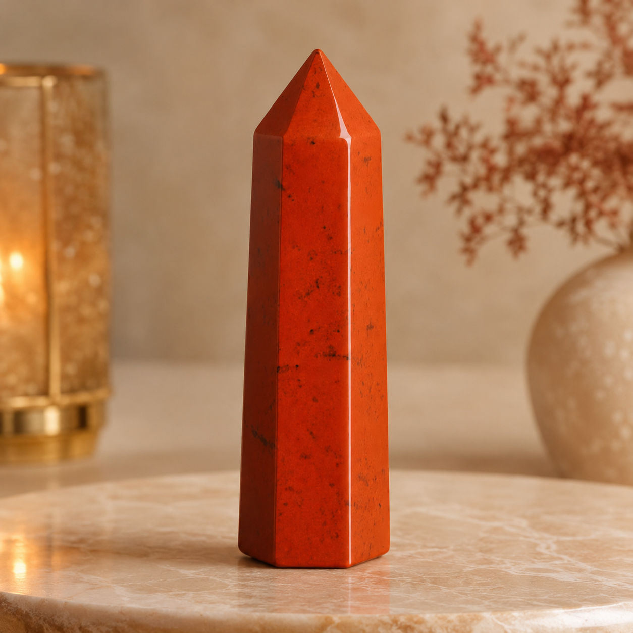 Red Jasper Tower