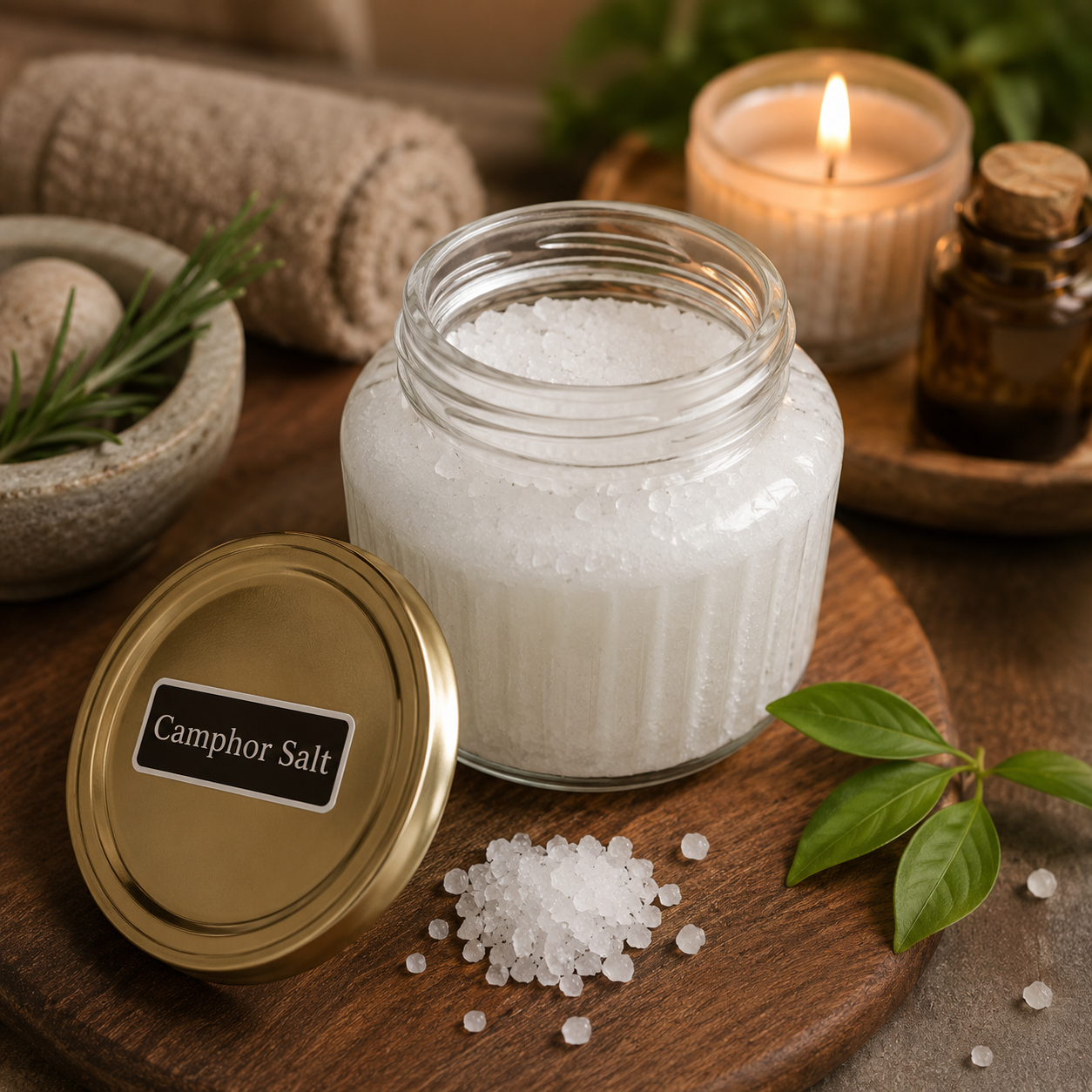 Camphor Salt