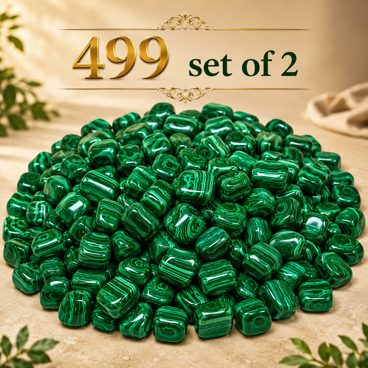 Malachite Tumbles