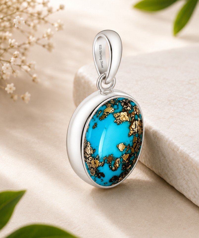 Firoza (Turquoise) Pendant