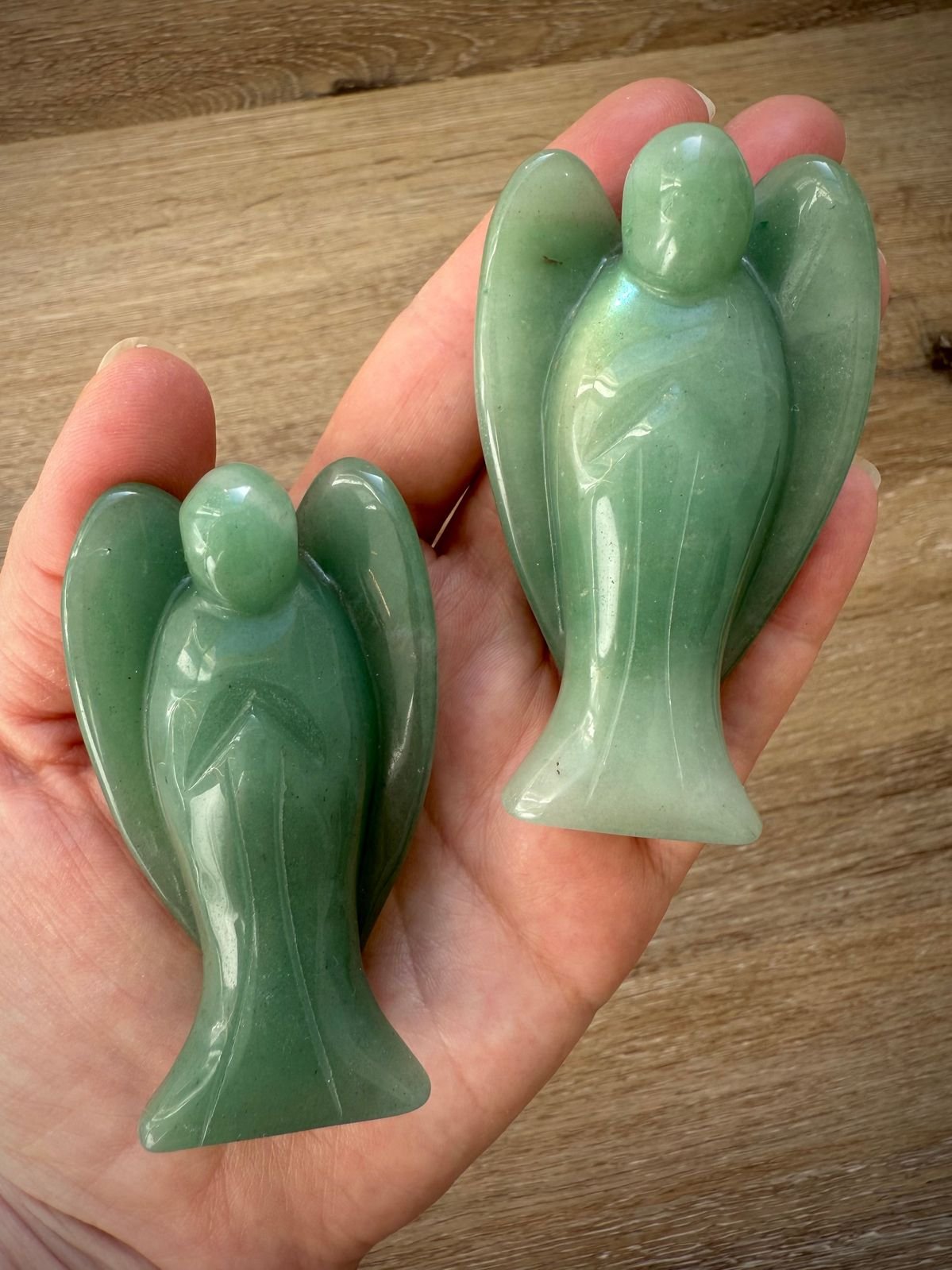 Green Aventurine Angel