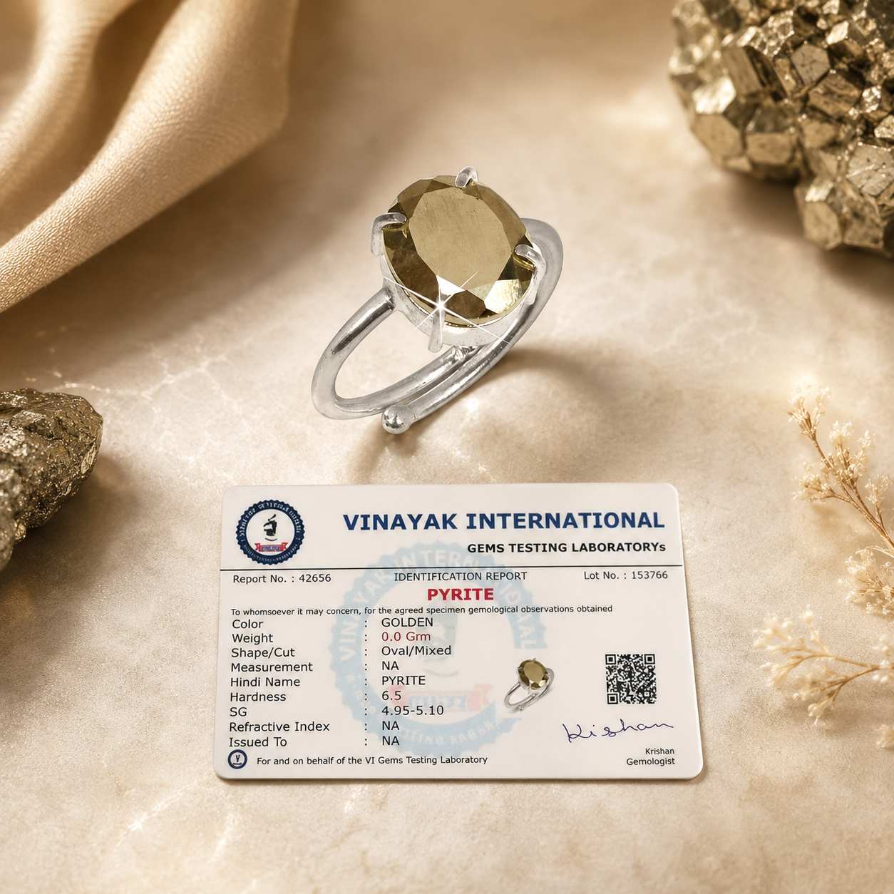 Pyrite Ring