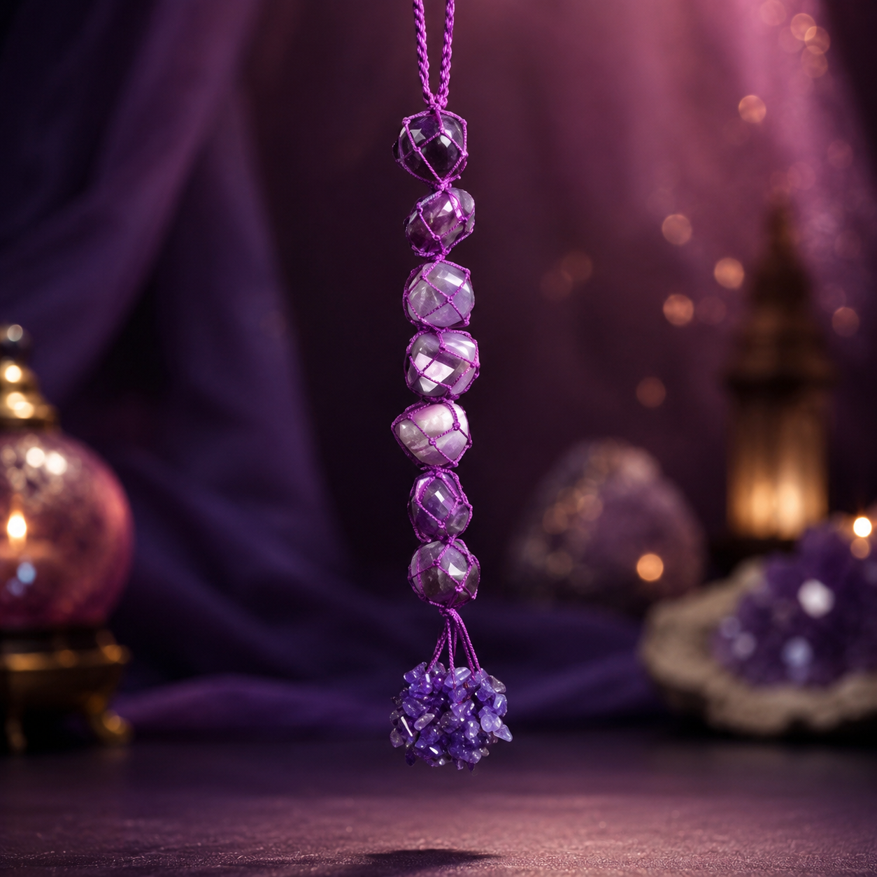 Amythyst Crystal Hanging