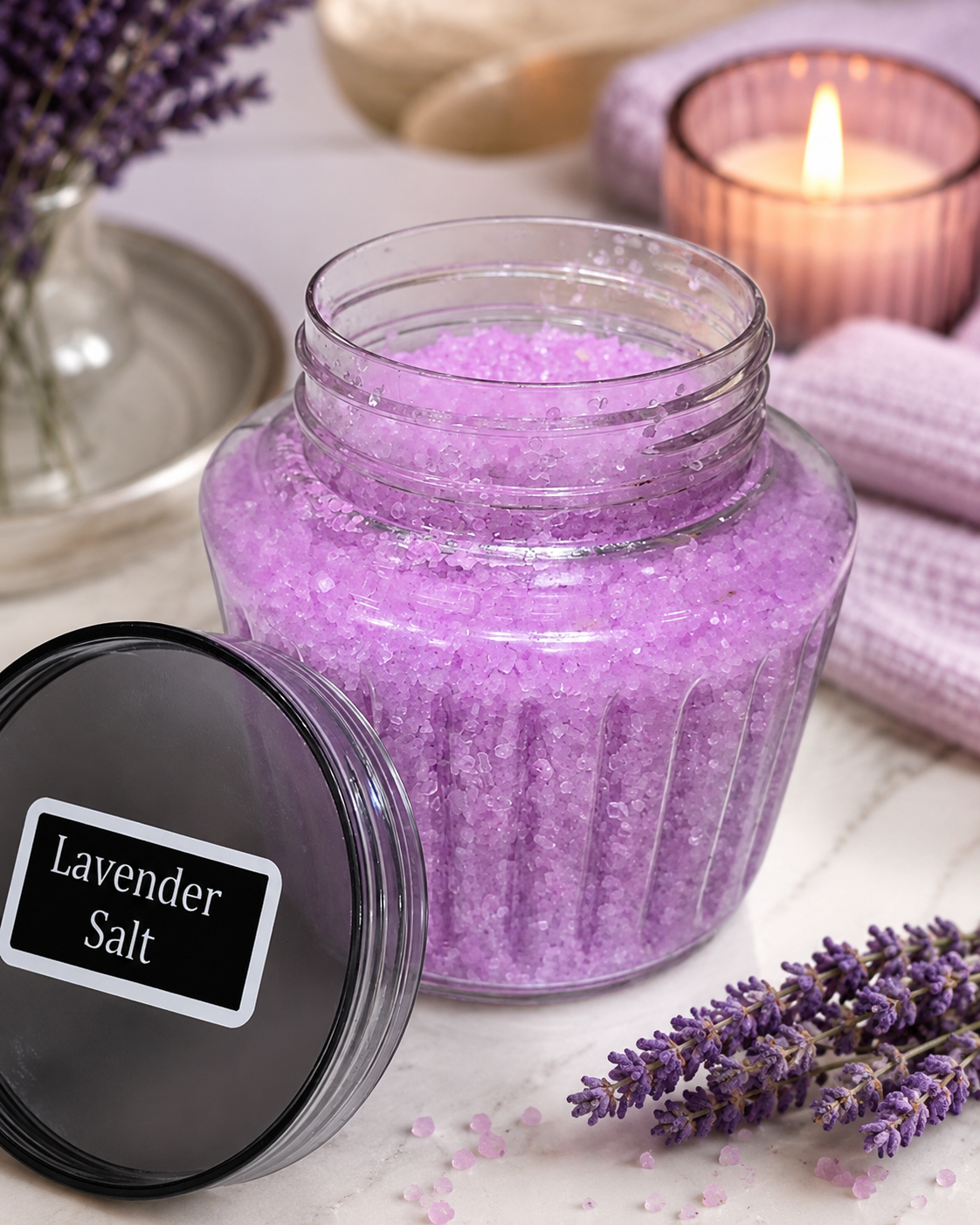 Lavender Salt