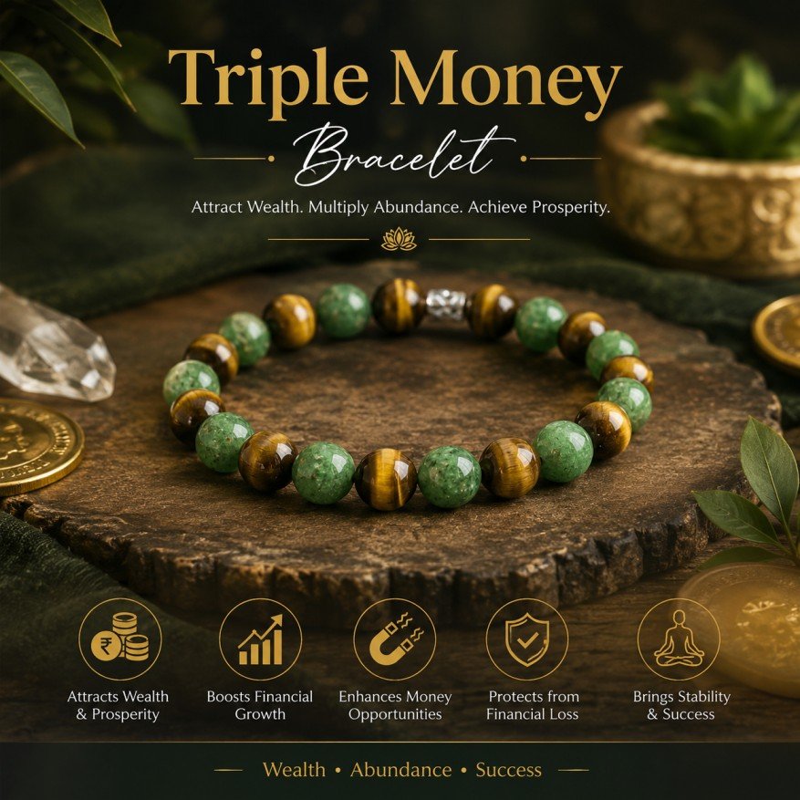 Triple Money Bracelet
