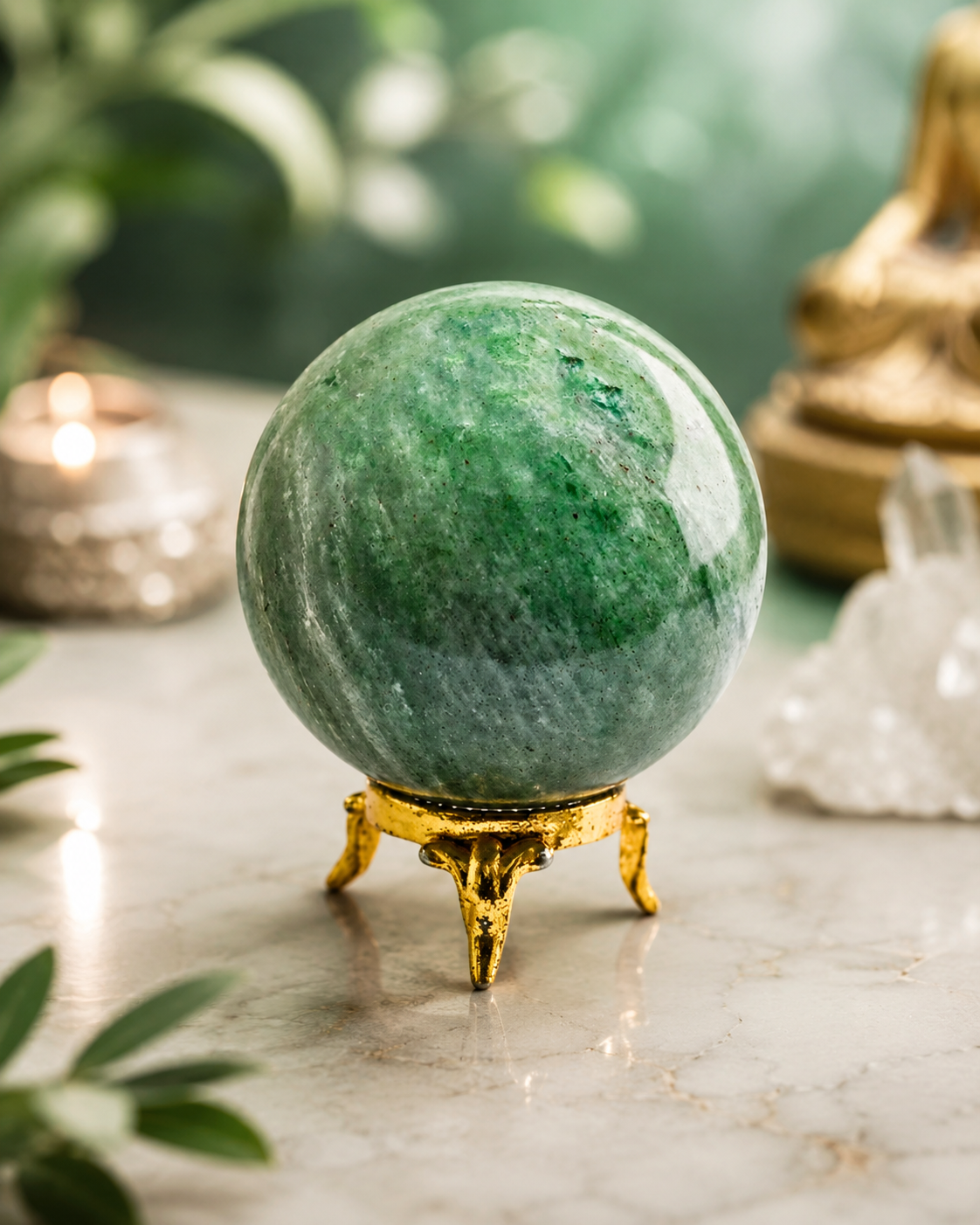 Green Avanturine Crystal Ball