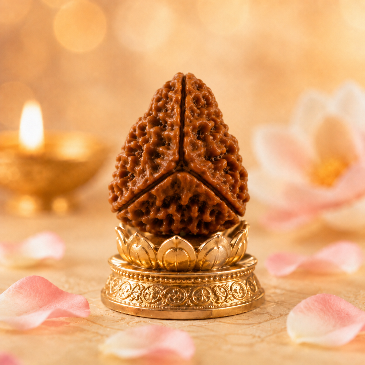 3 Mukhi Rudraksha