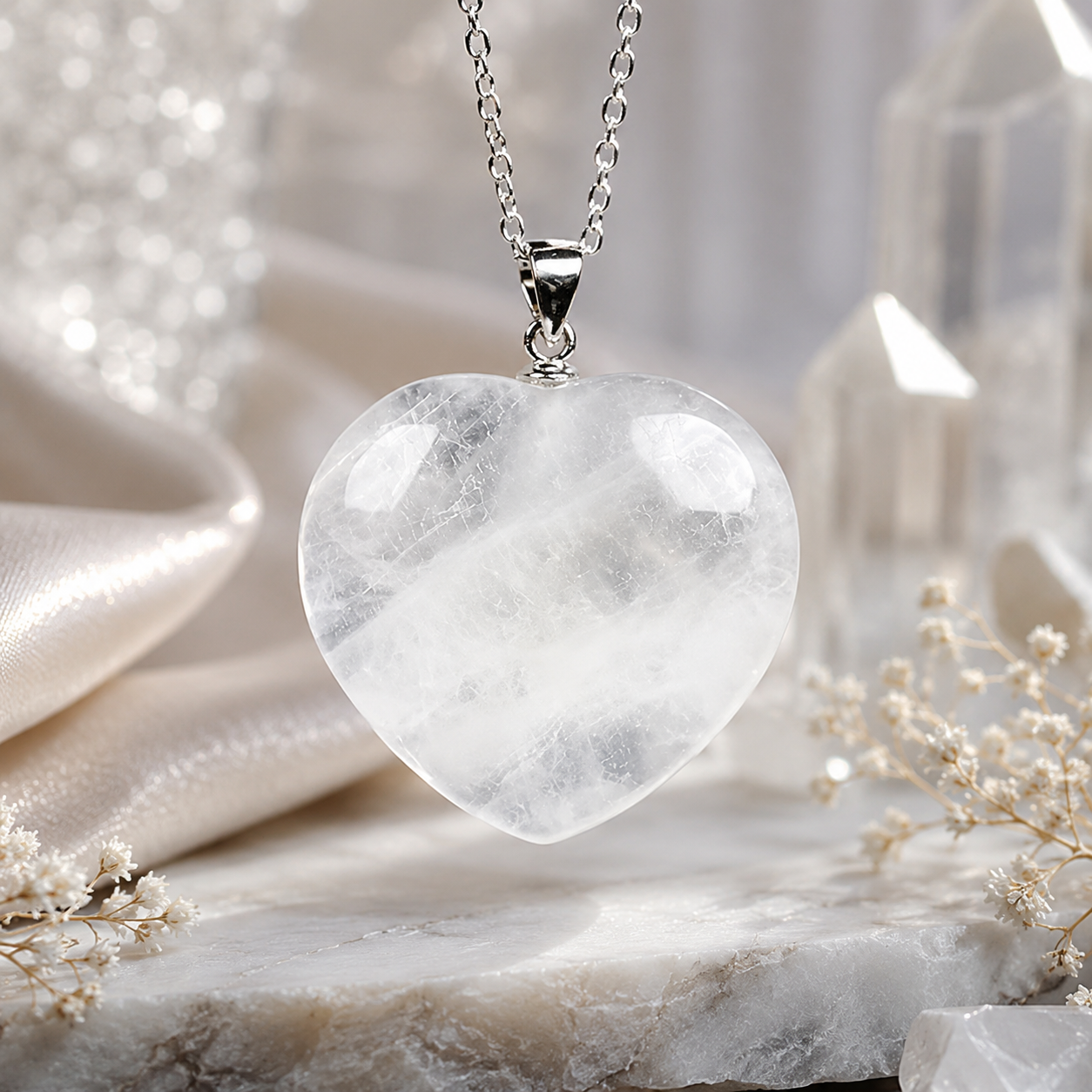 Moonstone Crystal Pendants