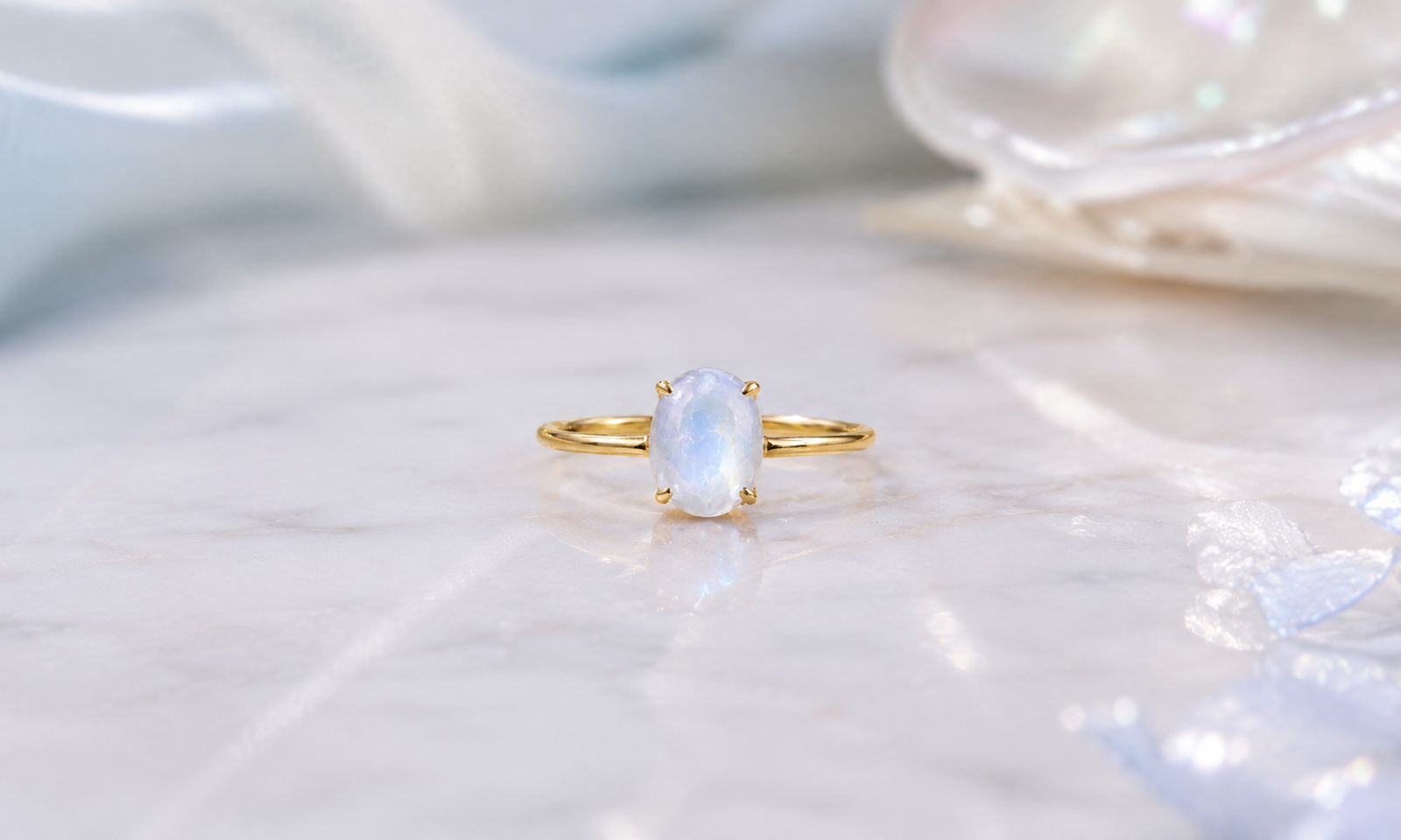 Moonstone Ring