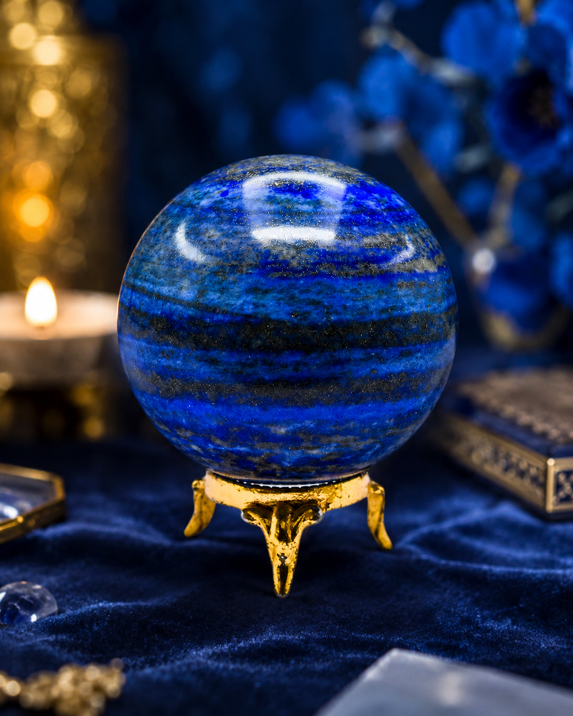 Lapis Lasuli Crystal Balls