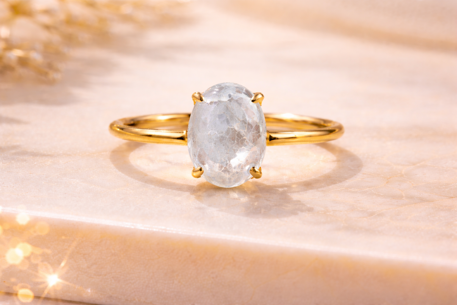 Clear Quartz Ring