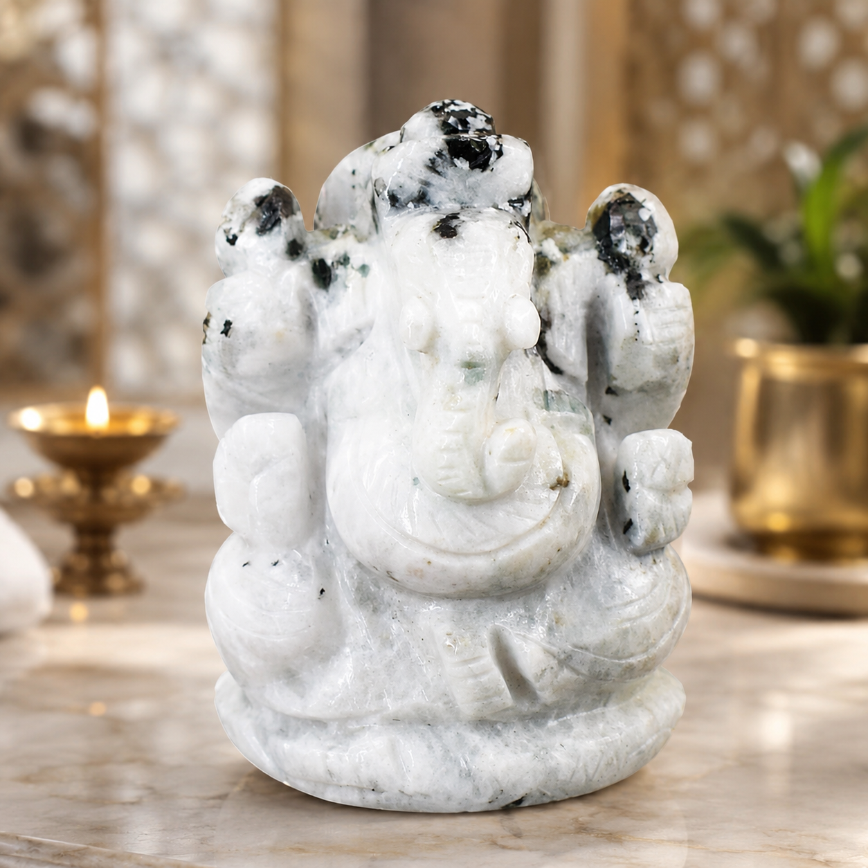 Moonstone Ganesha