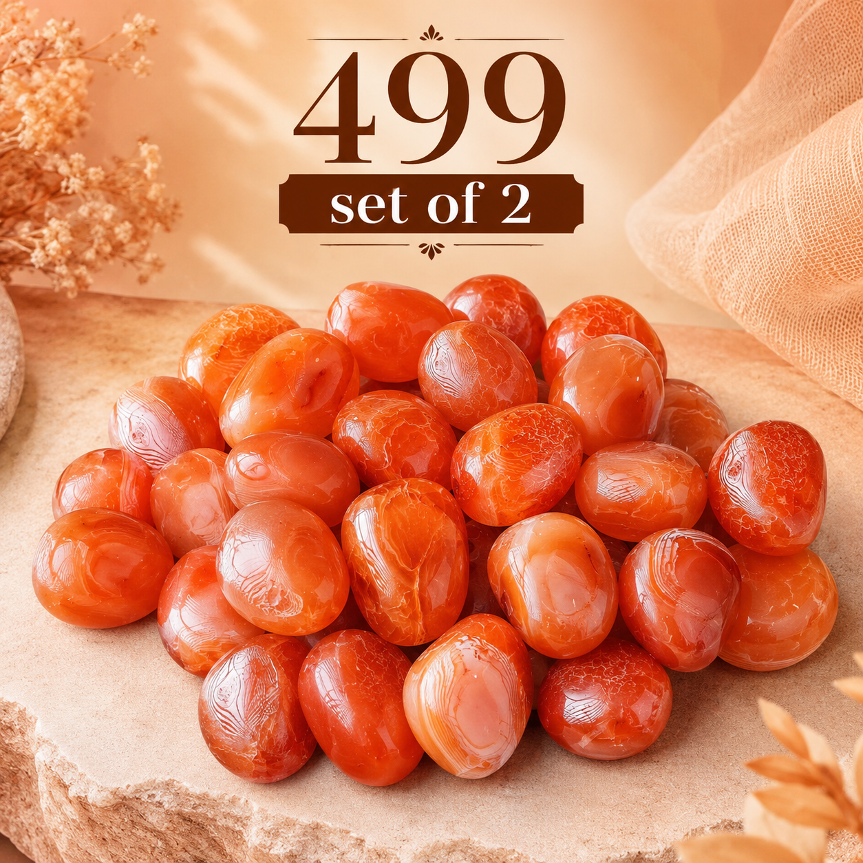 Carnelian Tumbles