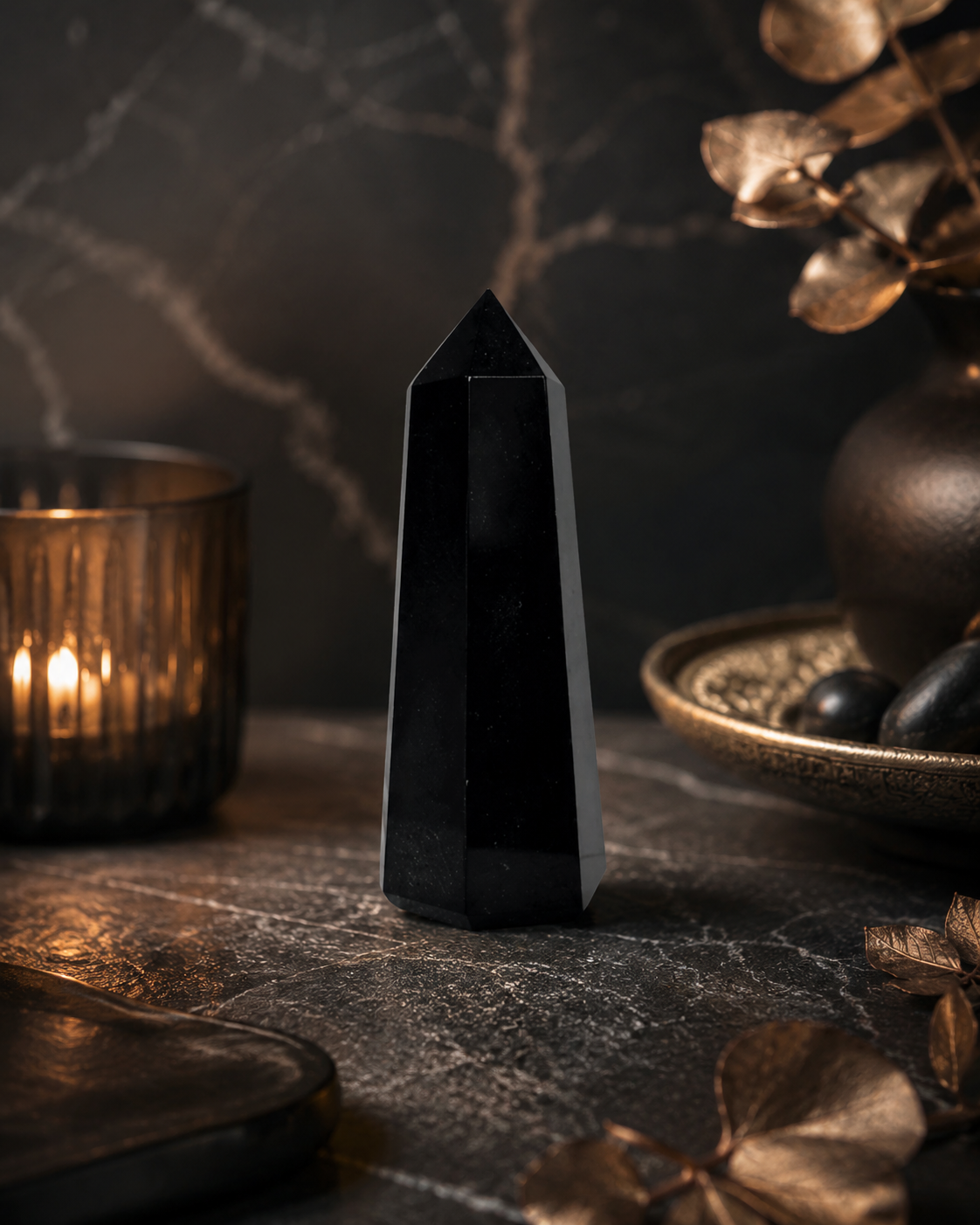 Black Tourmuline Tower