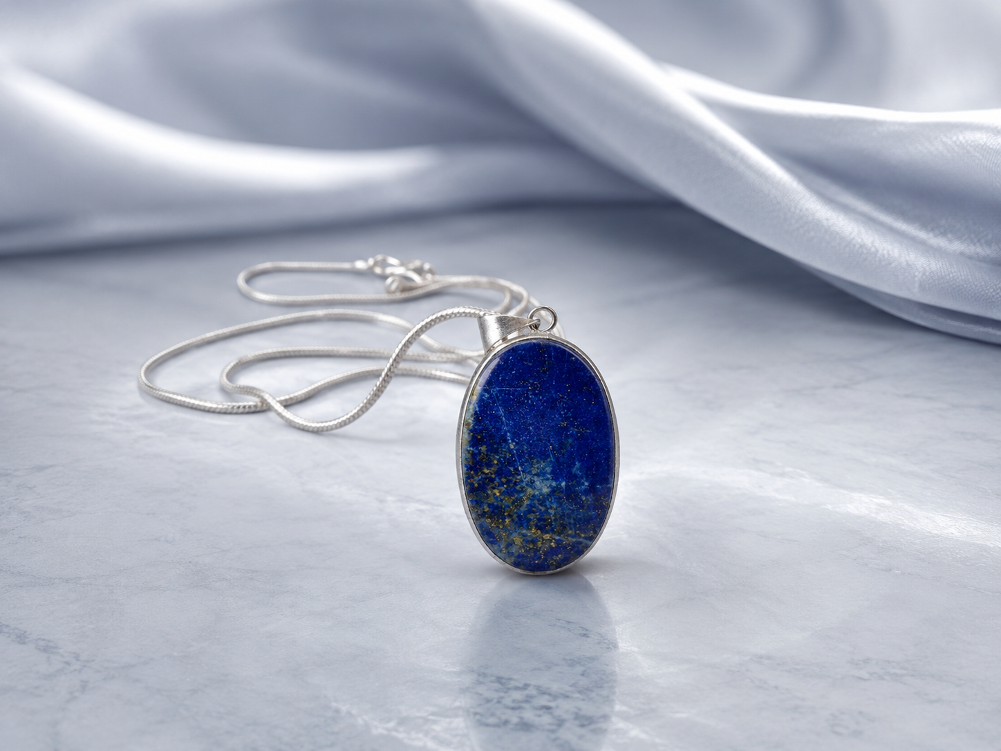Lapis Lazuli Crystal Pendants