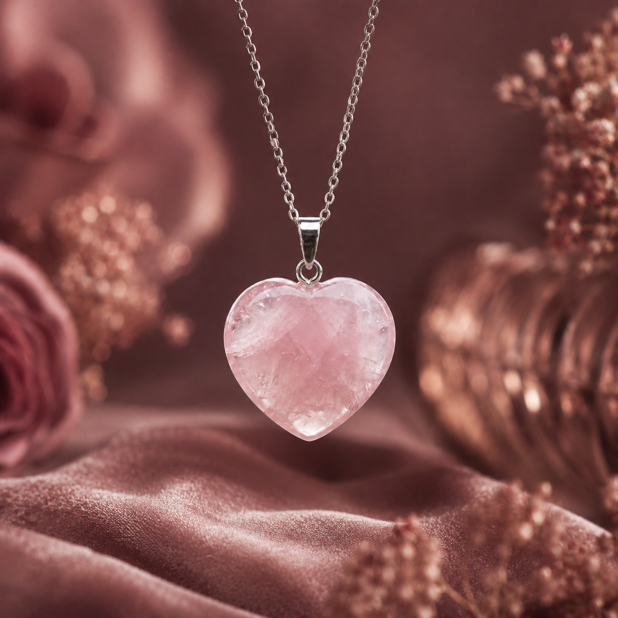 Rose Quartz Pendant